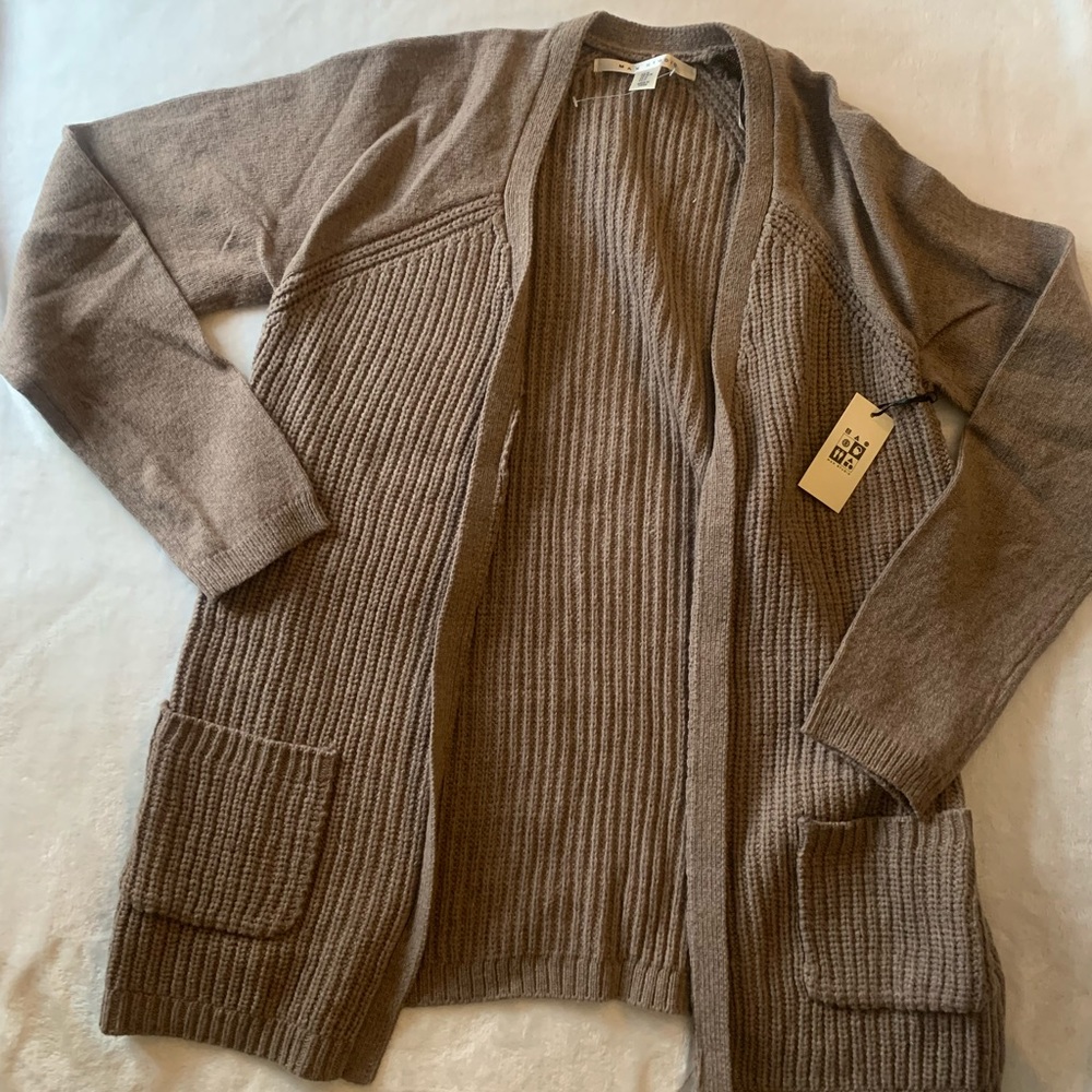 Max Studio wool cardigan NWT